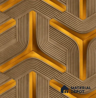 WT0904 | 10 Meter x 21 Inch PVC Patterned Look Wallpaper - 57 Sq. Ft. | Minimum 15% wastage during installation