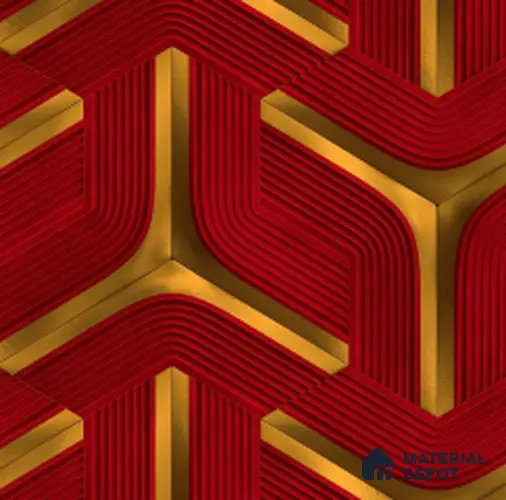 WT0906 | 10 Meter x 21 Inch PVC Patterned Look Wallpaper - 57 Sq. Ft. | Minimum 15% wastage during installation