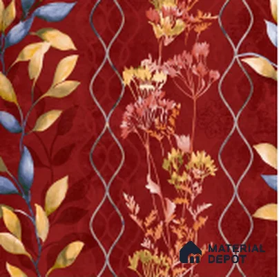 WT1006 | 10 Meter x 21 Inch PVC Florals Look Wallpaper - 57 Sq. Ft. | Minimum 15% wastage during installation
