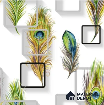 WT1103 | 10 Meter x 21 Inch PVC Patterned Look Wallpaper - 57 Sq. Ft. | Minimum 15% wastage during installation