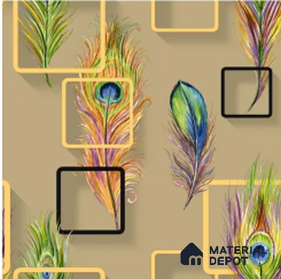 WT1105 | 10 Meter x 21 Inch PVC Patterned Look Wallpaper - 57 Sq. Ft. | Minimum 15% wastage during installation