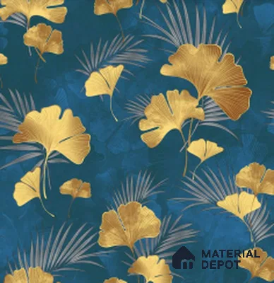 WT1301 | 10 Meter x 21 Inch PVC Florals Look Wallpaper - 57 Sq. Ft. | Minimum 15% wastage during installation