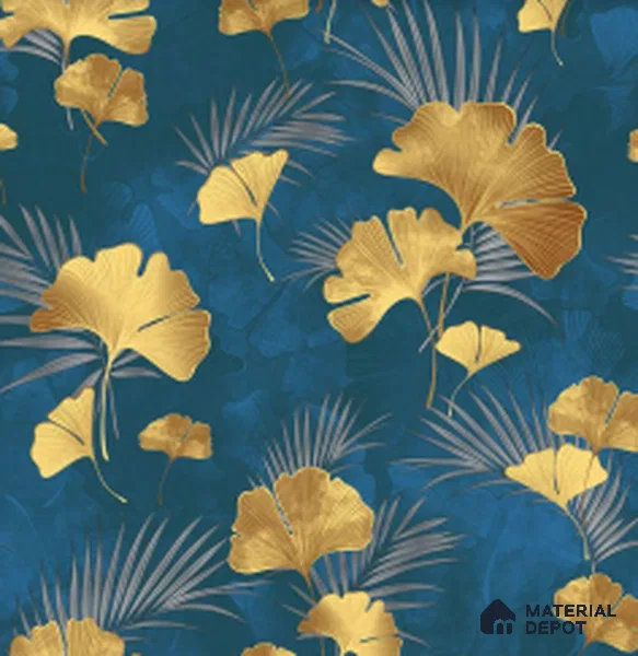 WT1301 | 10 Meter x 21 Inch PVC Florals Look Wallpaper - 57 Sq. Ft. | Minimum 15% wastage during installation