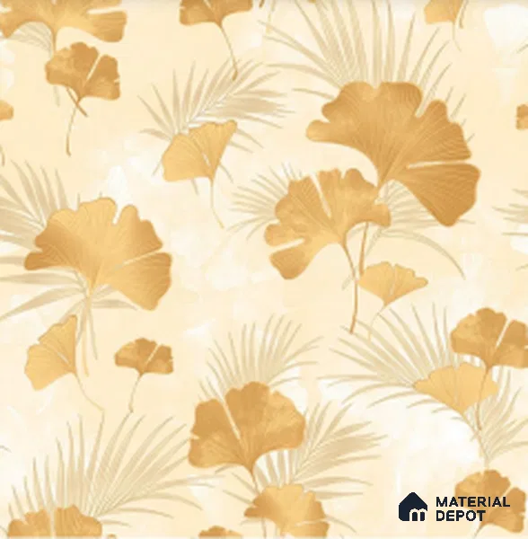 WT1303 | 10 Meter x 21 Inch PVC Florals Look Wallpaper - 57 Sq. Ft. | Minimum 15% wastage during installation