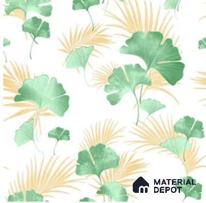WT1305 | 10 Meter x 21 Inch PVC Florals Look Wallpaper - 57 Sq. Ft. | Minimum 15% wastage during installation