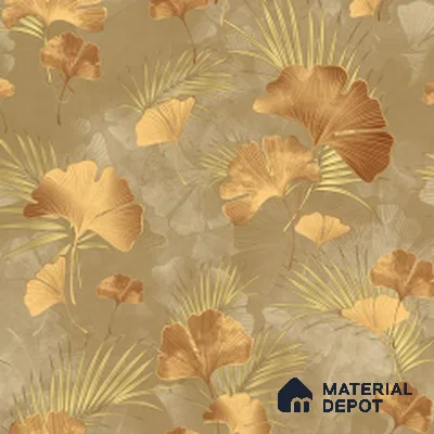 WT1306 | 10 Meter x 21 Inch PVC Florals Look Wallpaper - 57 Sq. Ft. | Minimum 15% wastage during installation