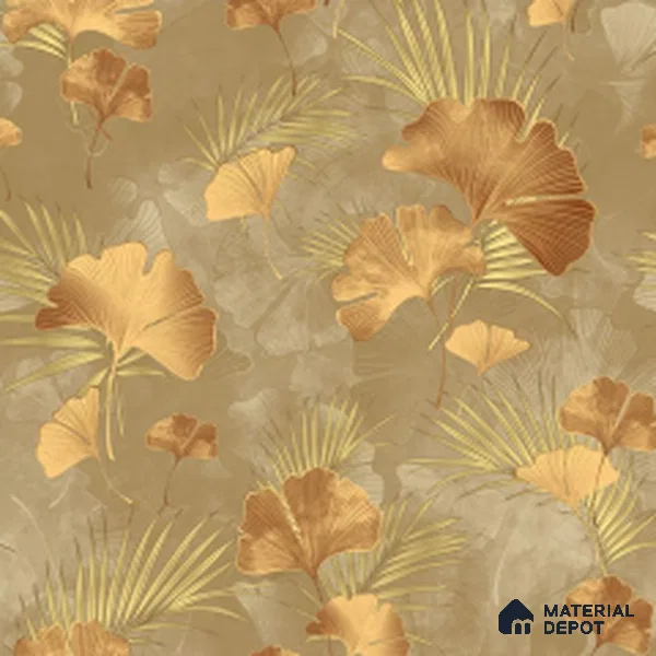 WT1306 | 10 Meter x 21 Inch PVC Florals Look Wallpaper - 57 Sq. Ft. | Minimum 15% wastage during installation