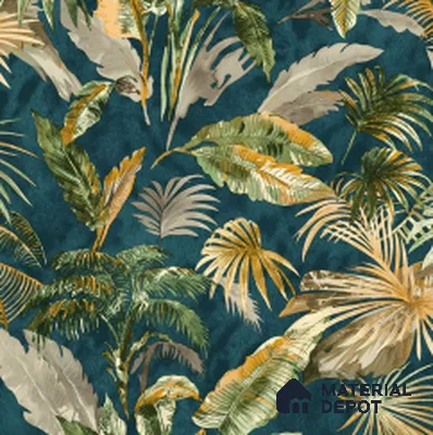 WT1603 | 10 Meter x 21 Inch PVC Tropical Look Wallpaper - 57 Sq. Ft. | Minimum 15% wastage during installation
