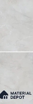 Budget Friendly Large Format Marble Floor & Wall Tile TL 01462 Ash Ford Bianco 6 ft x 4 ft Glossy Finish Vitrified Tile - 9 mm | Suitable For Living Room, Bedroom, Office | Adhesive and Spacers Must be Used During Installation