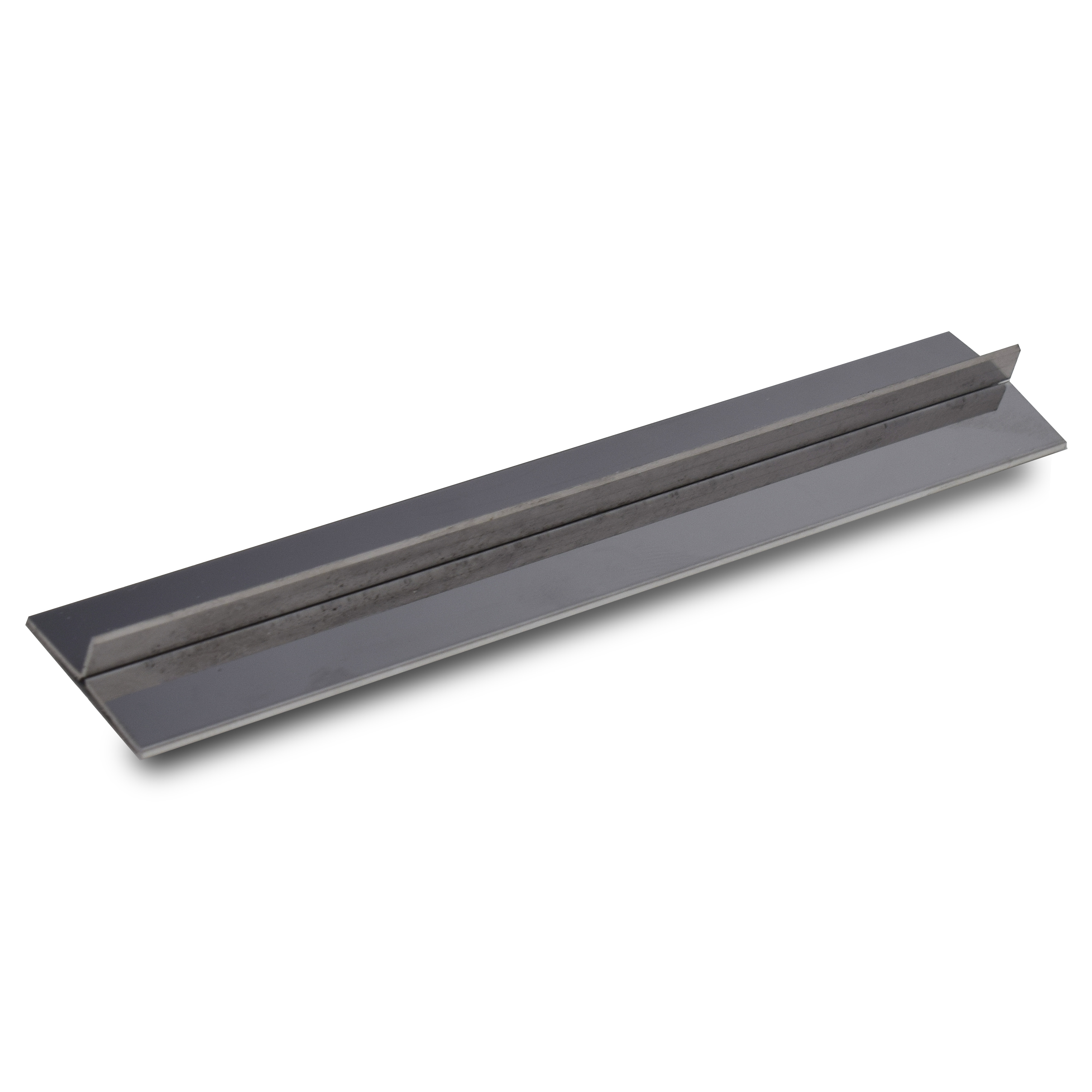 Stainless Steel T Profile Silver Mirror Glossy Finish Edgeline PM 00293 AF | 10 ft (3 mtr) x 20 mm x 0.6 mm | Adhesive Type Installation | Suitable for Floor & Walls