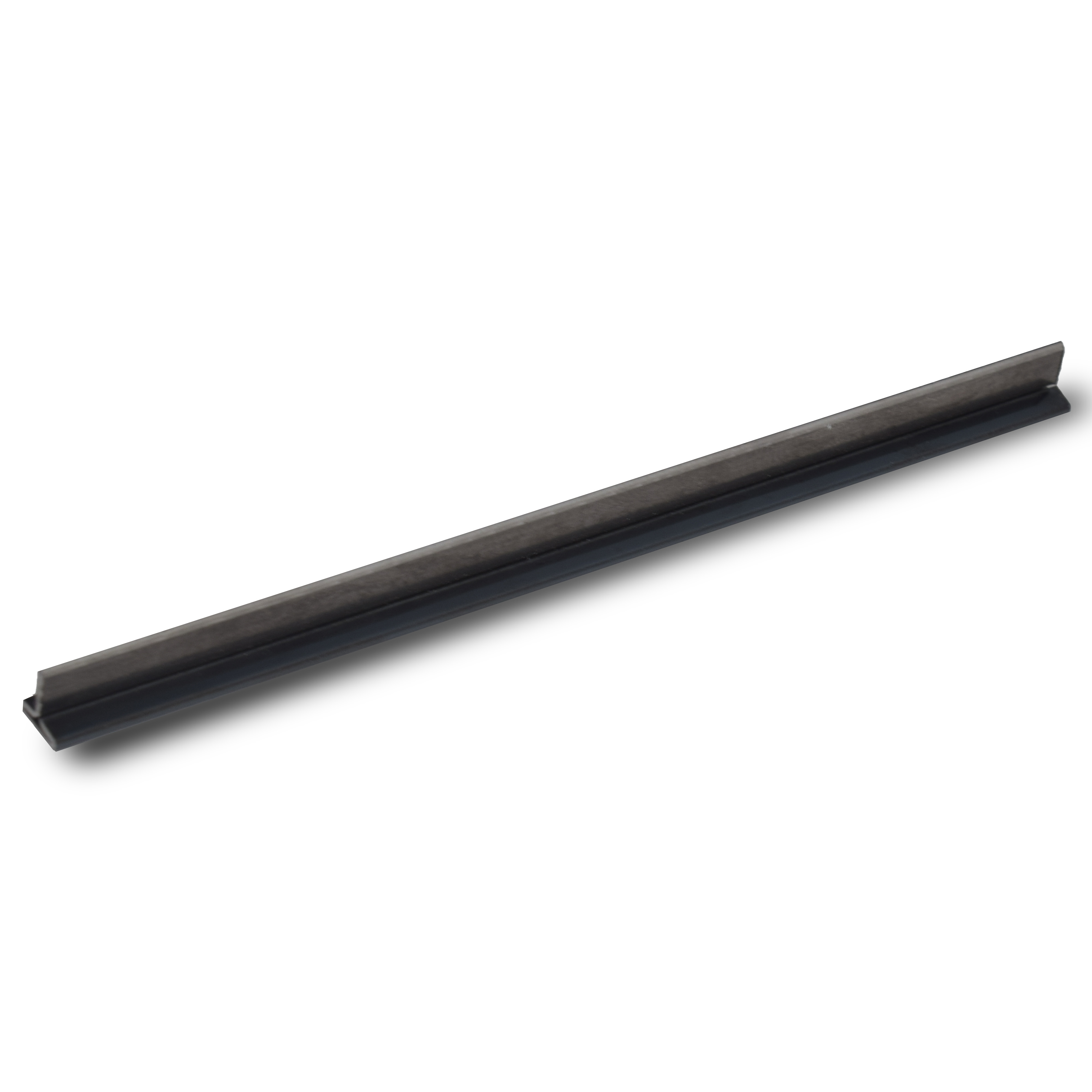 Stainless Steel T Profile Black Mirror Glossy Finish Edgeline PM 00293 D | 10 ft (3 mtr) x 6 mm x 0.6 mm | Adhesive Type Installation | Suitable for Floor & Walls
