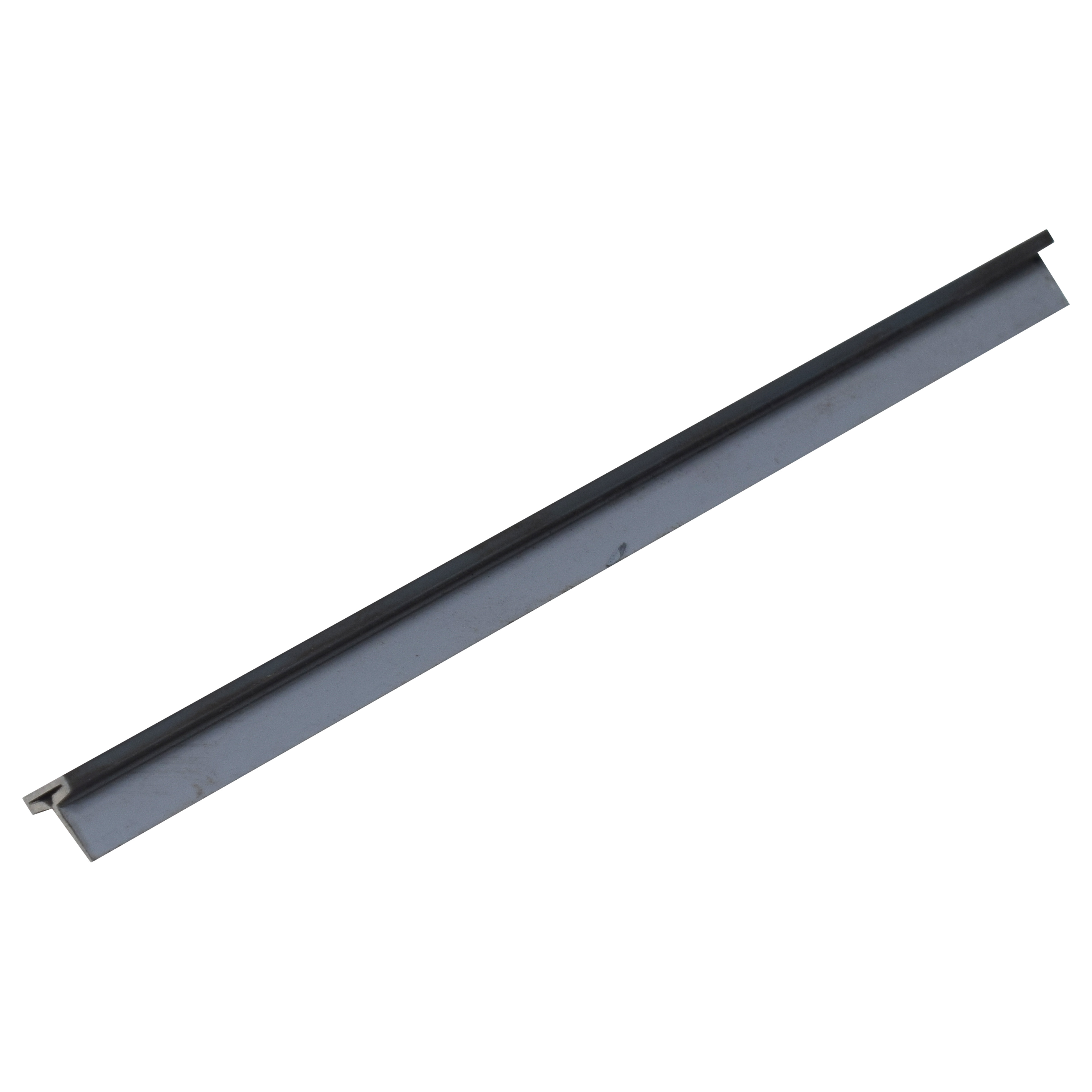 Stainless Steel T Profile Black Mirror Glossy Finish Edgeline PM 00293 D | 10 ft (3 mtr) x 6 mm x 0.6 mm | Adhesive Type Installation | Suitable for Floor & Walls