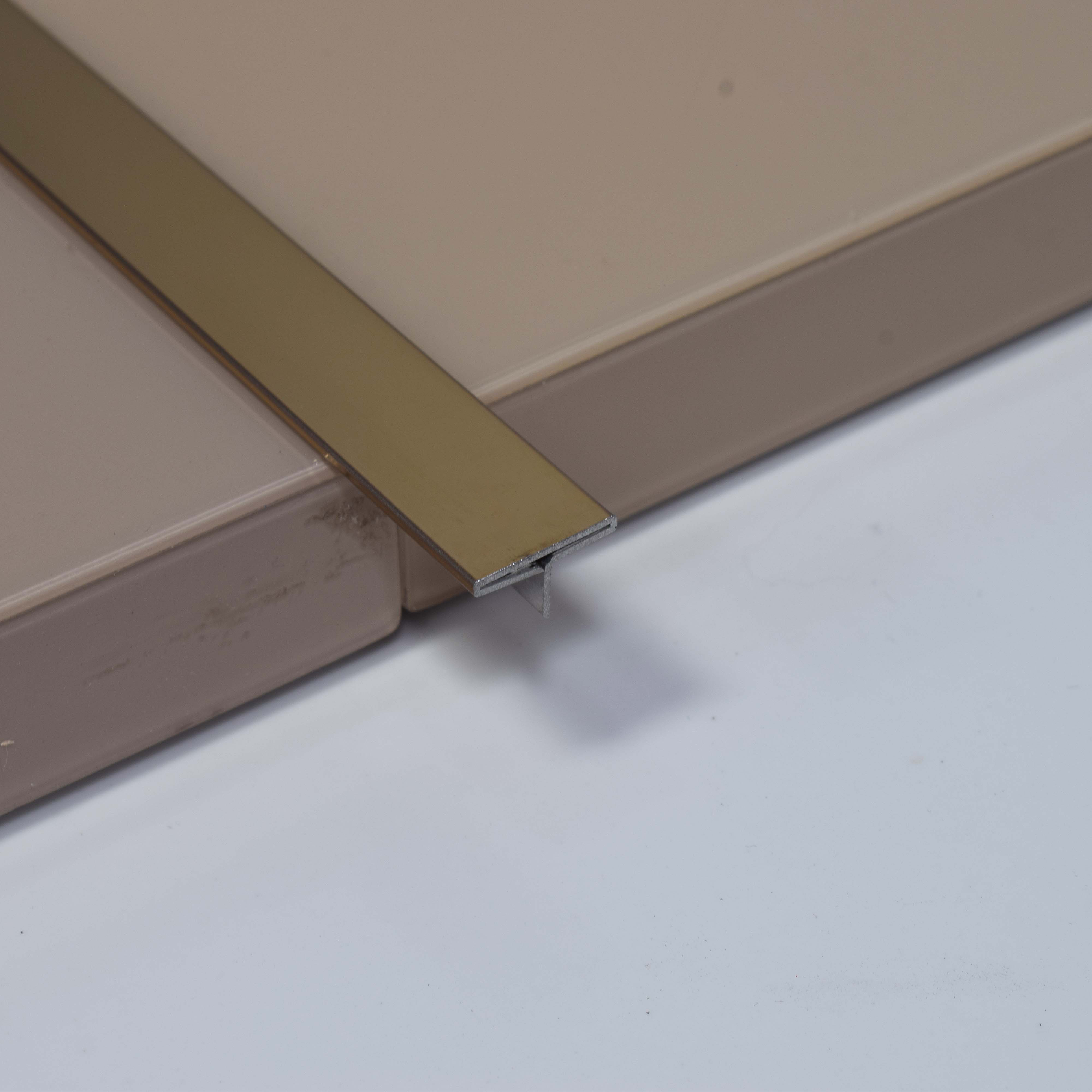 Full Sheet Texture for Glossy Stainless Steel T-Profile Profiles PM 00293 U | Image - 1