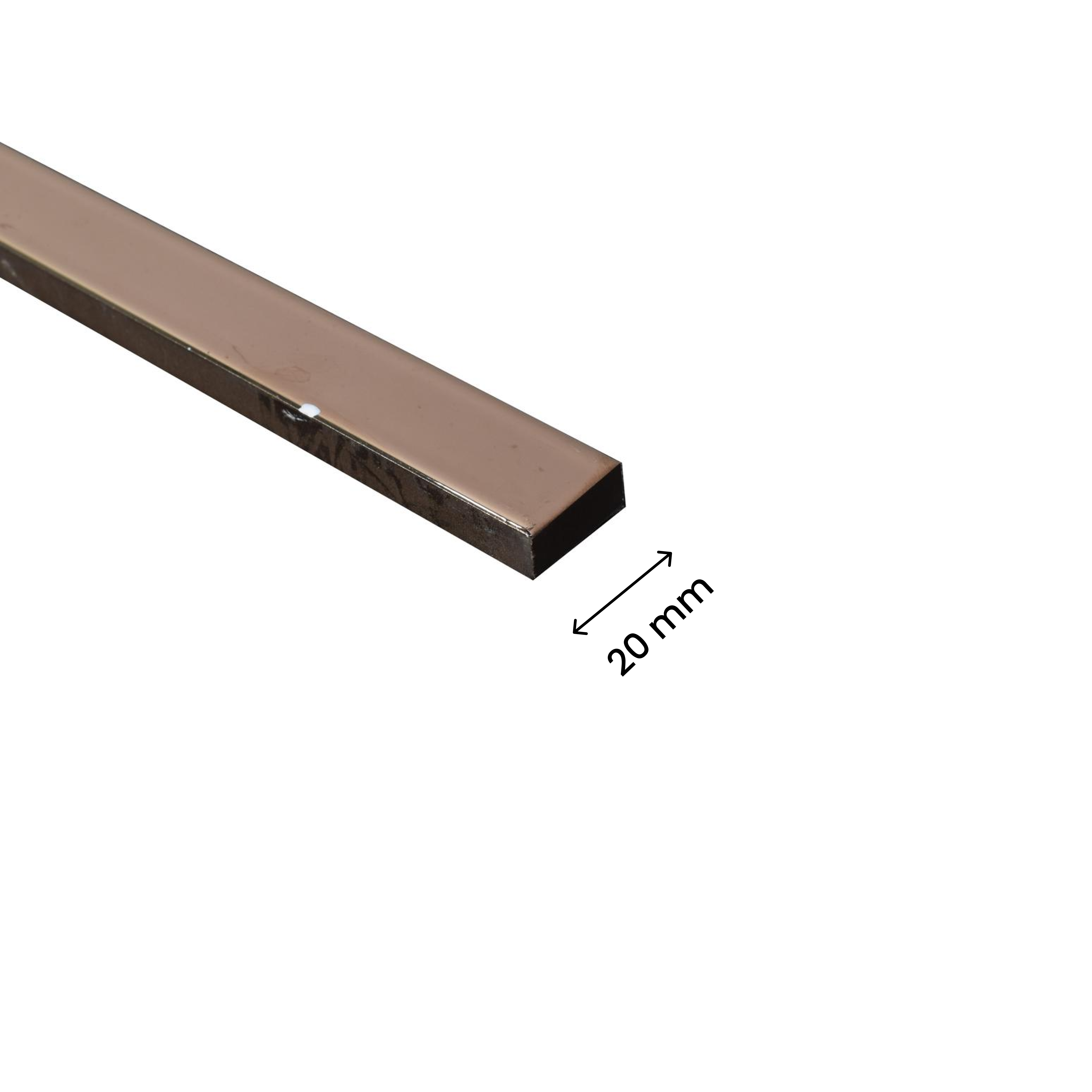 Ceramic Tile Border Plain Gracia Rosie Gold Large PM 00414 | 20x600 mm | Adhesive Type Installation | Suitable for Decorative Highlighter Border