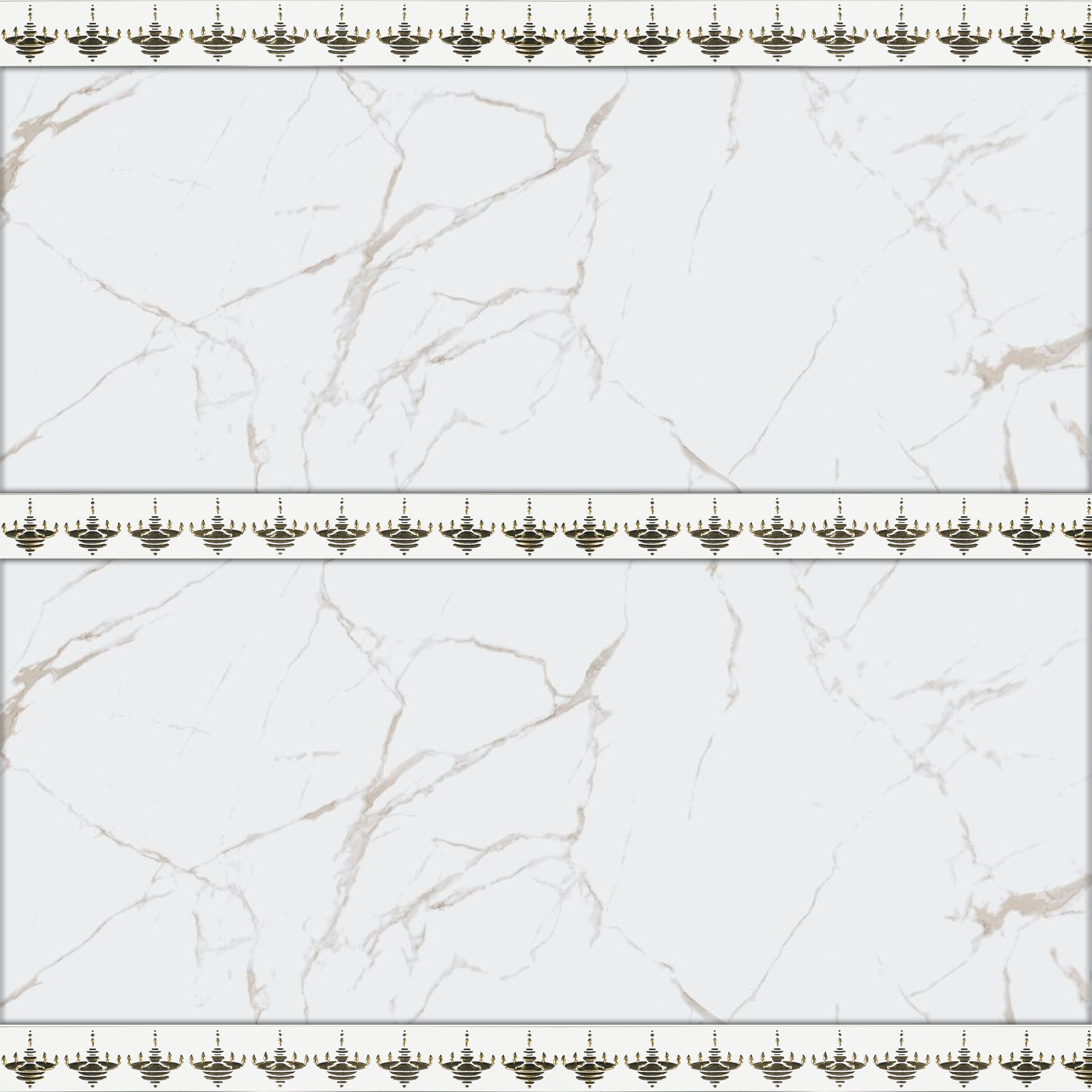 Full Sheet Texture for Matte Ceramic Tile Border PM 00331 B | Image - 4