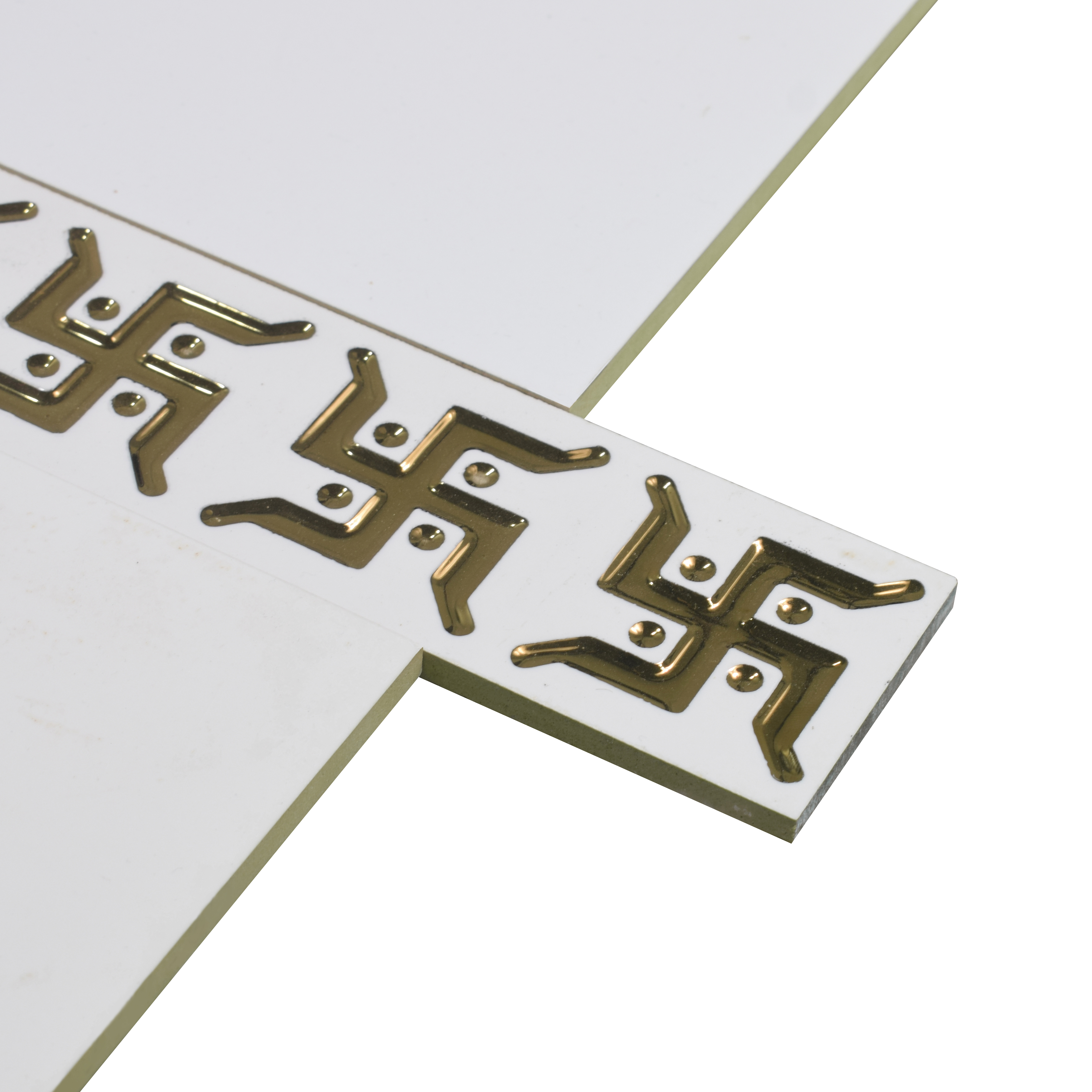 Ceramic Tile Border Matte Finish Swastik 2 Gracia PM 00331 F | 65x300 mm | Adhesive Type Installation | Suitable for Decorative Highlighter Border