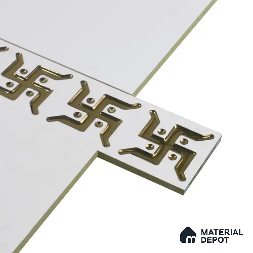 Ceramic Tile Border Matte Finish Swastik 2 Gracia PM 00331 F | 65x300 mm | Adhesive Type Installation | Suitable for Decorative Highlighter Border