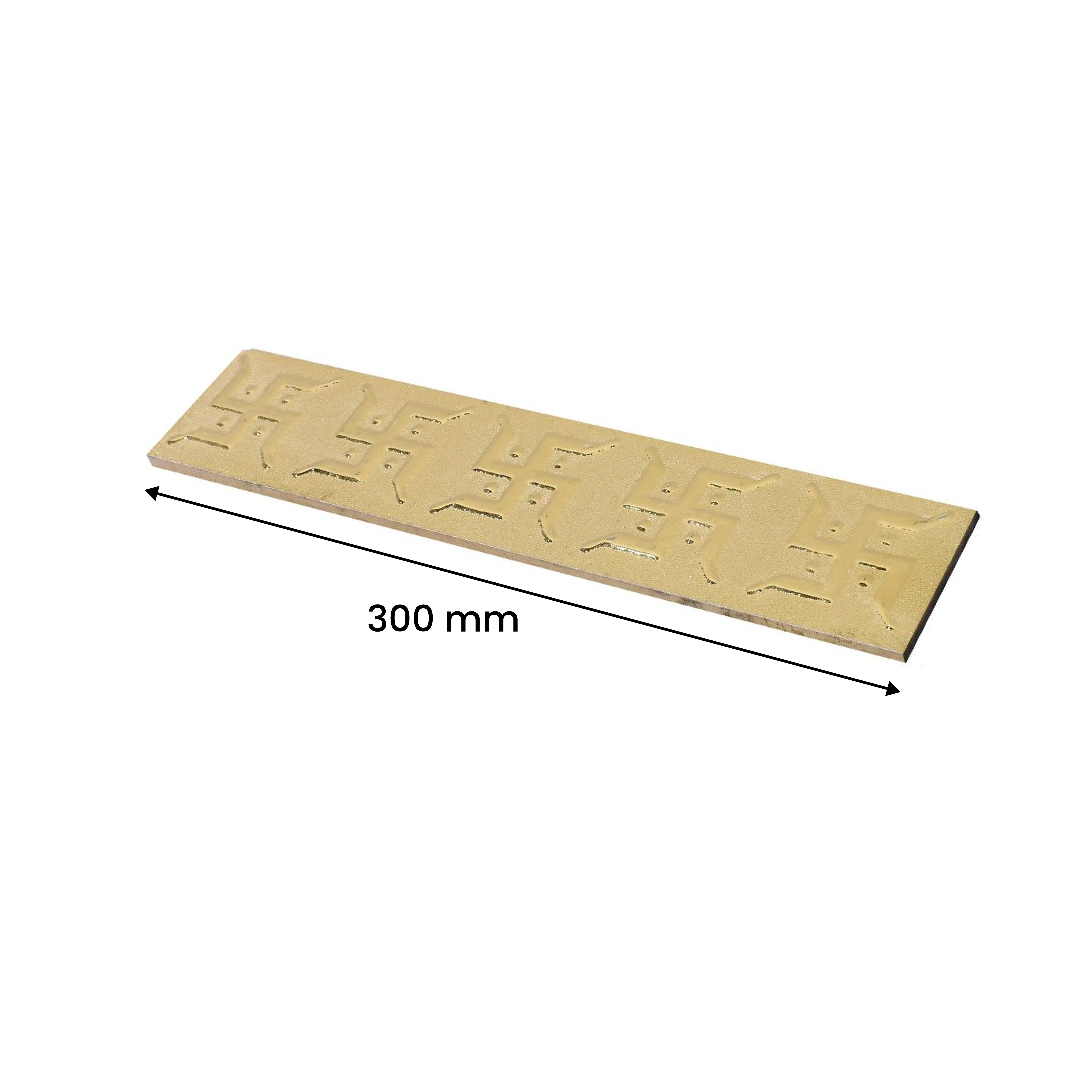 Ceramic Tile Border Matte Finish Swastik 1 Gracia PM 00331 G | 65x300 mm | Adhesive Type Installation | Suitable for Decorative Highlighter Border