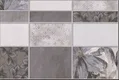TL 00615 B Highlighter Grey & Silver 12 x 18 inch Matte Finish 3D High Definition Digital Ceramic Wall Tile - 6 mm| Image 1