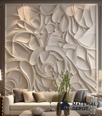 Duco Paintable 3D Designer Exterior Grade Board 8 ft x 4 ft - 30 mm