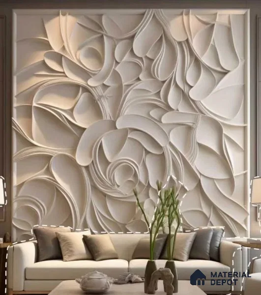 Duco Paintable 3D Designer Exterior Grade Board 8 ft x 4 ft - 30 mm