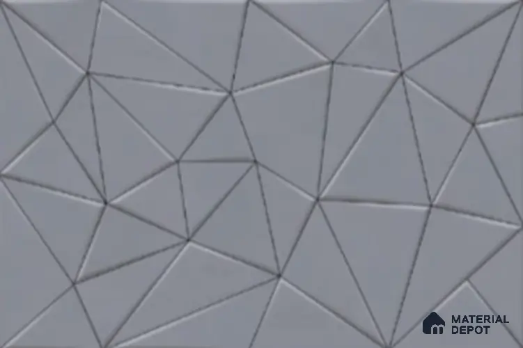 3D Floor Tile TL 00630 D Grey 12 x 12 inch Matte Finish Digital Ceramic Anti Skid Floor Tile - 6 mm
