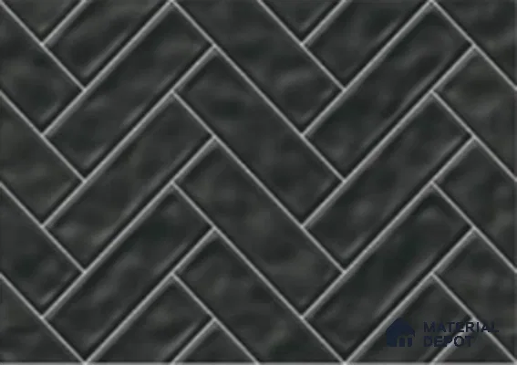 Budget Friendly Faux Subway Wall Tile Value For Money TL 00623 D  18 x 12 inch - Ceramic Glossy Finish -6 mm | Suitable for Kitchen & Bathroom