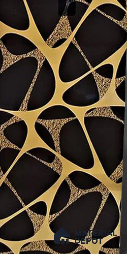 Glass Highlighter Wall Tile TL 12902 Onyx Nebula 2 ft x 1 ft Glossy Finish Ceramic Tile - 9 mm | Suitable For Kitchen, Bathroom & Accent/Feature Wall
