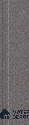 Galaxy Nero Matte Finish TL 11419 Full Body Tile - 9 mm | Set of Step (4x1 ft) and Riser (4 ft x 8 inch)