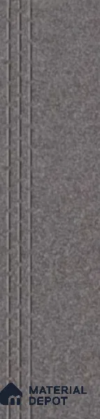 Galaxy Nero Matte Finish TL 11419 Full Body Tile - 9 mm | Set of Step (4x1 ft) and Riser (4 ft x 8 inch)