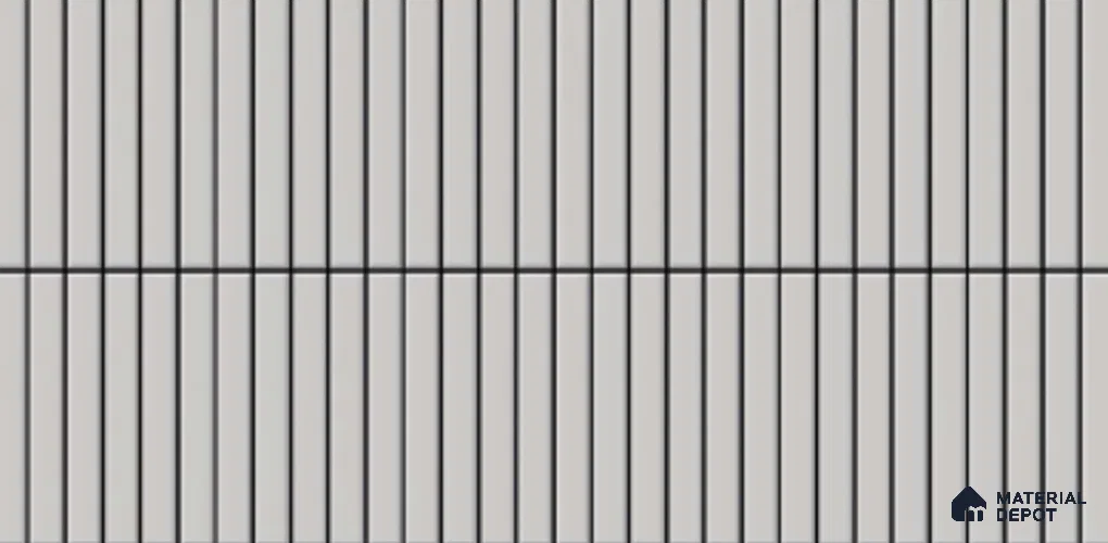 Faux Subway Look TL 11012 D 2 ft x 1 ft Glossy Finish Ceramic Wall Tile - 9 mm | Please Expect a Slight Variation of Pattern