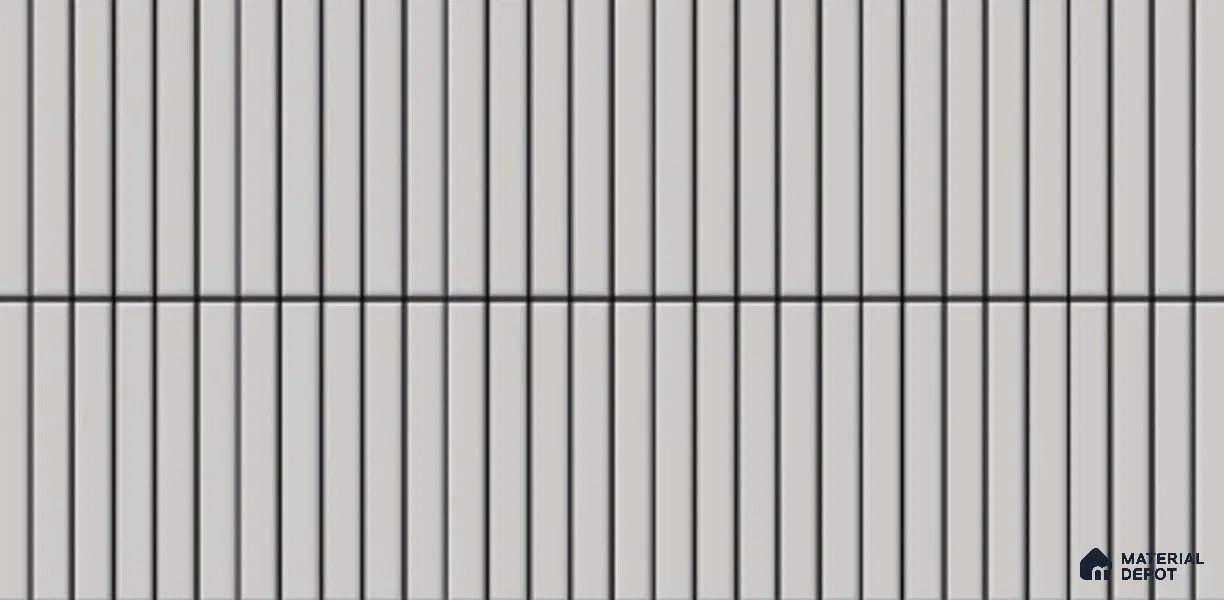 Faux Subway Look TL 11012 D 2 ft x 1 ft Glossy Finish Ceramic Wall Tile - 9 mm | Please Expect a Slight Variation of Pattern