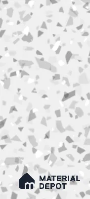 Terrazzo Floor & Wall Tile TL 10416 | Glossy Finish 4 ft x 2 ft Vitrified Tile - 9 mm | Suitable For Kitchen, Bathroom, Bedroom & Office
