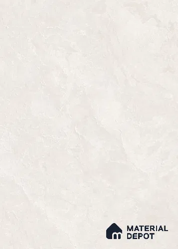Large Format Marble Floor Tile TL 11660 6 ft x 4 ft Lisbon Silver Matte Finish Vitrified Tile - 9 mm | Suitable for Living Room, Bedroom, Office | Adhesive and Spacers Must be Used During Installation