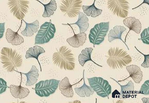 Floral Tile TL 11947 B 14001 HL 2 18 inc x 12 inc Ceramic Glue Matte Finish Tile - 9 mm
