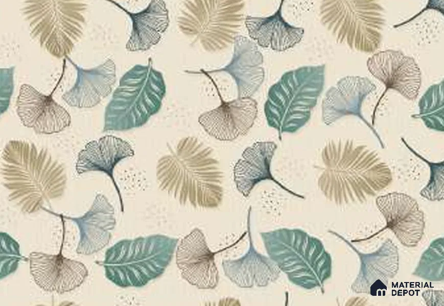 Floral Tile TL 11947 B 14001 HL 2 18 inc x 12 inc Ceramic Glue Matte Finish Tile - 9 mm