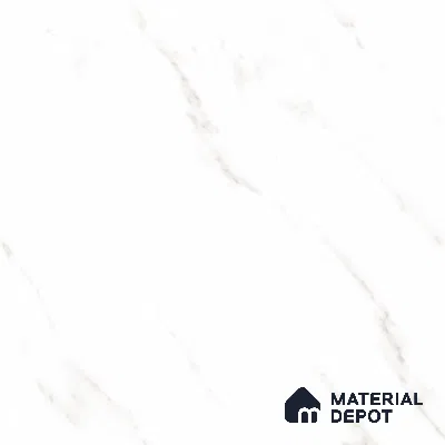 Plain Floor & Wall Tile TL 12212 Argos Carrara 2 ft x 2 ft Vitrified Glossy Finish Tile - 9 mm 