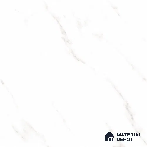 Plain Floor & Wall Tile TL 12212 Argos Carrara 2 ft x 2 ft Vitrified Glossy Finish Tile - 9 mm 