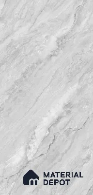Budget Friendly Marble Floor & Wall Tile TL 07984 Whisper Quarry 4 ft x 2 ft Vitrified Glossy Finish - 9 mm | Suitable For Living Room, Bedroom & Office