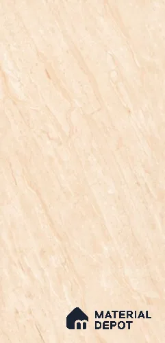Marble Floor & Wall Tile TL 12915 Dayna Terex Beige 4 ft x 2 ft Vitrified Glossy Finish Tile - 9 mm | 4 Random Design