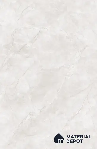 Large Format Endless Artic White TL 11922 Marble Tile 6 ft x 4 ft Vitrified Glossy Finish Floor Tile - 9 mm | Against Order