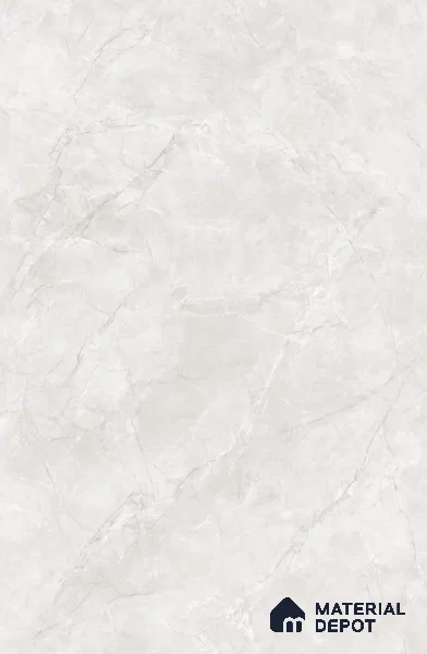 Large Format Endless Artic White TL 11922 Marble Tile 6 ft x 4 ft Vitrified Glossy Finish Floor Tile - 9 mm | Against Order