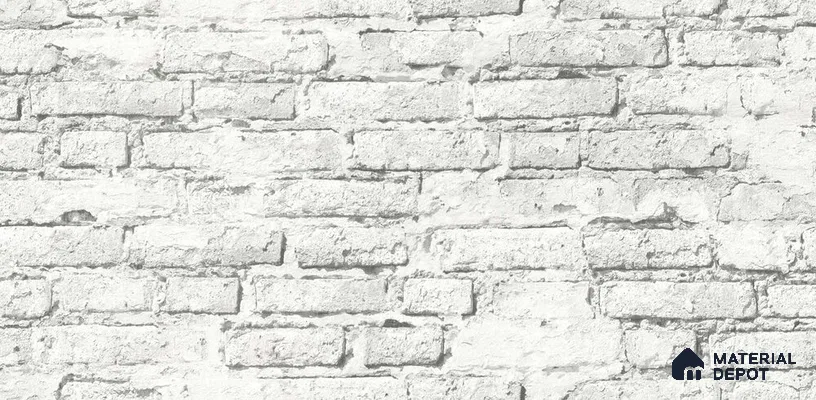 10221-2 | 5.18 Meter x 42 Inch PVC Brick Look Wallpaper - 59.5 Sq. Ft. | Minimum 15% wastage during installation