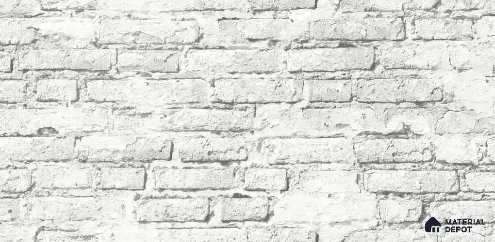 10221-2 | 5.18 Meter x 42 Inch PVC Brick Look Wallpaper - 59.5 Sq. Ft. | Minimum 15% wastage during installation