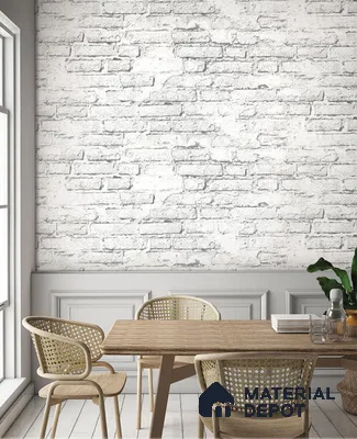 10221-2 | 5.18 Meter x 42 Inch PVC Brick Look Wallpaper - 59.5 Sq. Ft. | Minimum 15% wastage during installation