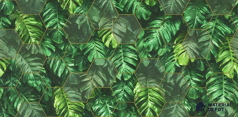 10222-1 | 5.18 Meter x 42 Inch PVC Nature Look Wallpaper - 59.5 Sq. Ft. | Minimum 15% wastage during installation