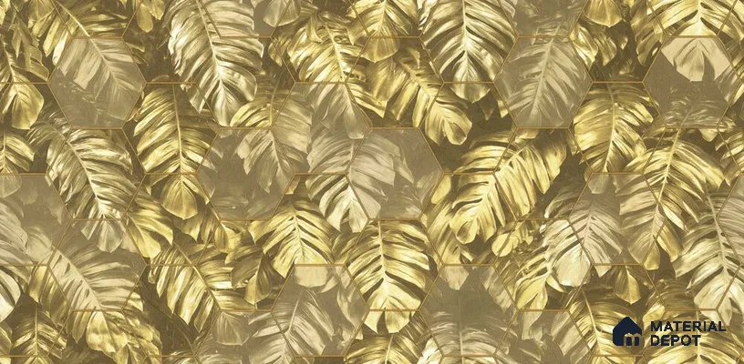 10222-2 | 5.18 Meter x 42 Inch PVC Nature Look Wallpaper - 59.5 Sq. Ft. | Minimum 15% wastage during installation
