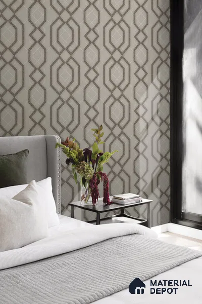10224-4 | 5.18 Meter x 42 Inch PVC Patterned Look Wallpaper - 59.5 Sq. Ft. | Minimum 15% wastage during installation