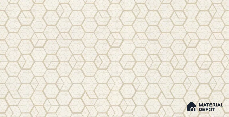 10226-1 | 5.18 Meter x 42 Inch PVC Geometric Look Wallpaper - 59.5 Sq. Ft. | Minimum 15% wastage during installation