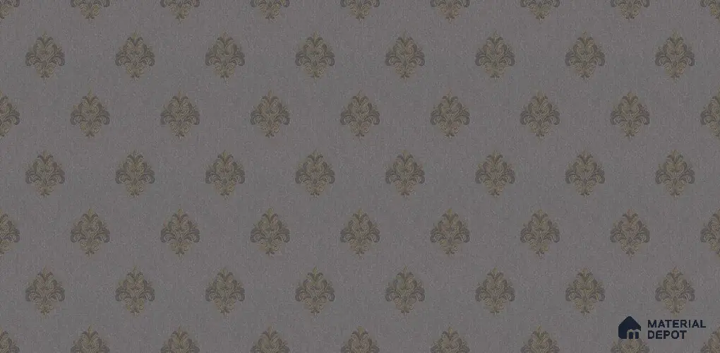 10227-5 | 5.18 Meter x 42 Inch PVC Damask Look Wallpaper - 59.5 Sq. Ft. | Minimum 15% wastage during installation